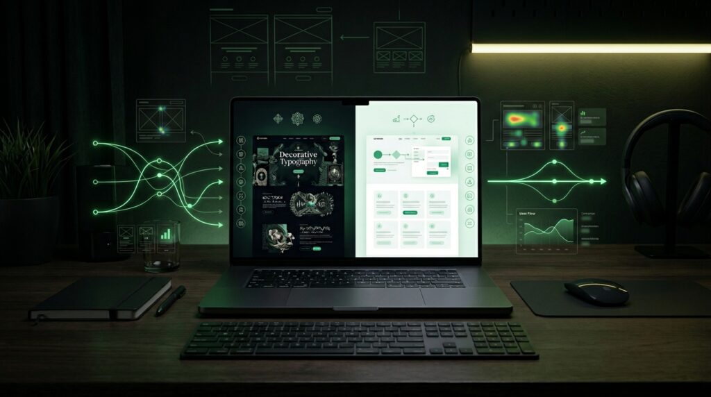 UX vs design — dlaczego „ładnie” często przegrywa